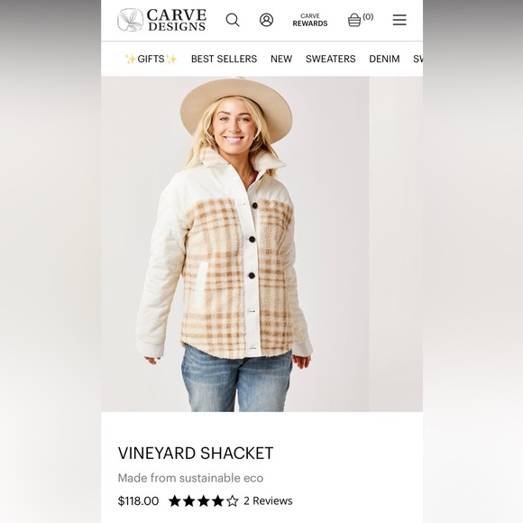 NWOT Vineyard Shacket ☕️ - Picture 2 of 8